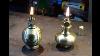 Make Lovely Long Burn Brass Oil Lamps A Brass Door Knob Hack