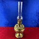 ODIN Oil Lamp Brass Burner Raiser Lamp With Wick 53.5cm Tall