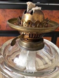 OIL LAMP UNIQUE NEW VICTORIAN Approximatly 1850s
