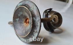 Old & rare ship's gimbaled Whale Oil Lamp, around 1800, United Kingdom