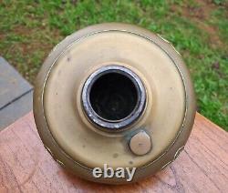 Original Victorian Embossed Brass Oil Lamp font 39mm collar 20mm undermount