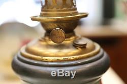 P. L. B. & G Co, Oil Lamp Gone With The Wind Hand Painted Rare Not Electrified