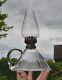 Pristine Victorian Cut Glass Finger Chamber Oil Lamp