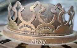 RARE Original Victorian Wright Butler Multum in Uno Oil Lamp Burner Screw Duplex