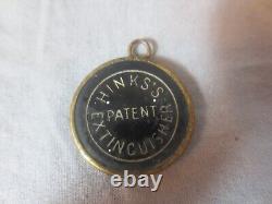 Rare Original Victorian Hinks Extinguisher Oil Lamp Pulls x 2
