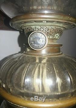 Royal doulton oil lamp by florence barlow rare paraffin light circa 1900