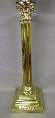 Superb 24 Inch Heavy Quality Victorian Oil Lamp Base