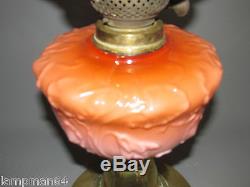 SUPERB COMPLETE VICTORIAN DUPLEX OIL LAMP & QUALITY SHADE
