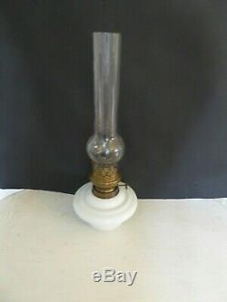 Stunning Vintage antique hanging oil lamp with Royal Brenner burner