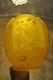 Stunning antique Victorian/French acid etched glass 4 duplex oil lamp shade