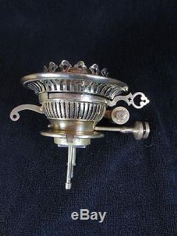 Superb Rare Victorian Messengers Brass Duplex Oil Lamp Burner Fits A Hinks