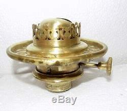 Superb Victorian Hinks Kerosene oil lamp Burner Brass cleaned#Bur-1