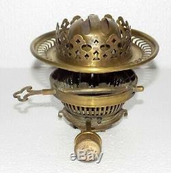 Superb Victorian Hinks No. 2 Duplex Kerosene oil lamp Burner Brass cleaned #C-444