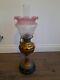 The Miller Lamp USA Antique Brass Oil/kerosene Lamp 1800s 20cm By 64cm