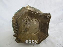 Unusual & Rare Victorian Alter/church Oil Lamp & Casket