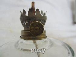 Unusual & Rare Victorian Alter/church Oil Lamp & Casket