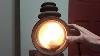 Using A Antique Oil Lamp