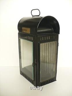 VINTAGE c1910 SMITH'S NEWHALL LAMP WORKS OIL LAMP LANTERN FULLY WORKING