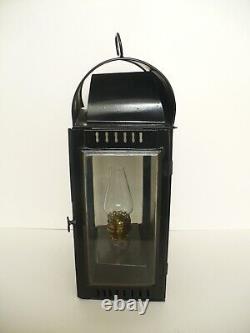 VINTAGE c1910 SMITH'S NEWHALL LAMP WORKS OIL LAMP LANTERN FULLY WORKING