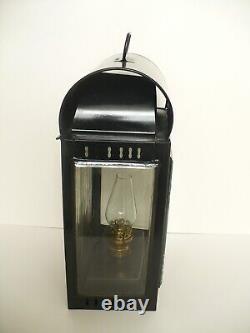 VINTAGE c1910 SMITH'S NEWHALL LAMP WORKS OIL LAMP LANTERN FULLY WORKING