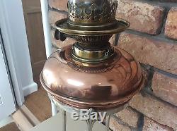 Victorian Arts & Crafts Hinks & Son Oil Lamp Genuine No. 2 Duplex