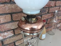 Victorian Arts & Crafts Hinks & Son Oil Lamp Genuine No. 2 Duplex