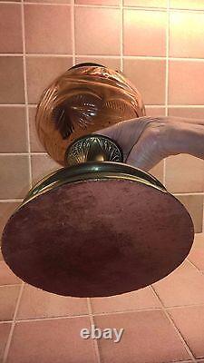 Victorian Edwardian Art Nouveau Oil Lamp