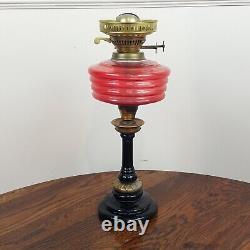 Victorian Glass Oil Lamp 8789 O/A