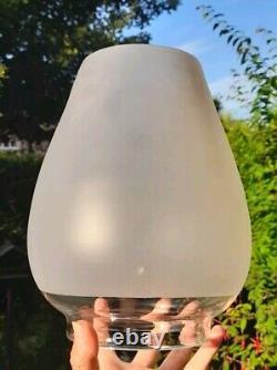 Victorian Hesperus Triplex Glass Oil Lamp Complete All Original Shade & Chimney