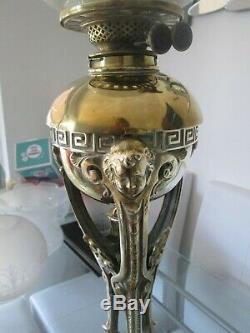 Victorian Hinks Duplex Oil Lamp