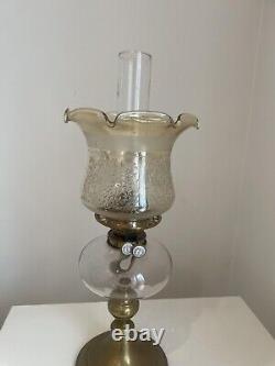 Victorian Hinks Duplex Oil Lamp