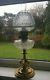 Victorian Nouveau Evered Co Heavy Crystal Bacarrat Cut Glass Oil Lamp Shade Font