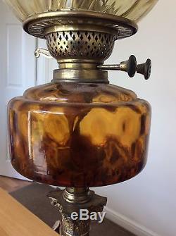 Victorian Oil Lamp Complete