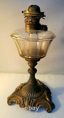 Victorian Oil Lamp E. Miller 1870s/80s