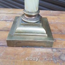 Victorian onix oil lamp base