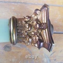 Victorian onix oil lamp base