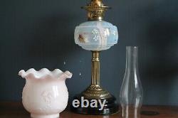 Victorian style oil lamp for indoor or outdoor use