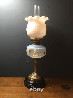 Victorian style oil lamp for indoor or outdoor use