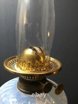 Victorian style oil lamp for indoor or outdoor use