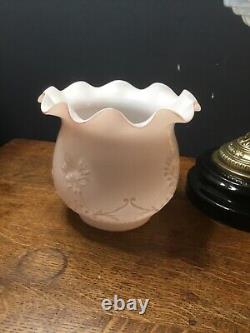 Victorian style oil lamp for indoor or outdoor use