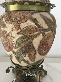Victorian taylor tunnicliffe oil lamp