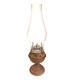 Vintage 1930's Old Antique Rare Kerosene Oil Lantern / Glass Lamp, Collectible