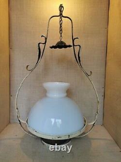 Vintage Antique Veritas Oil Lamp