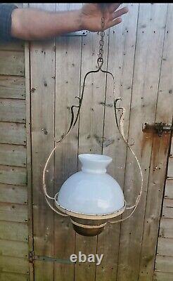 Vintage Antique Veritas Oil Lamp