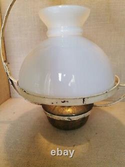 Vintage Antique Veritas Oil Lamp