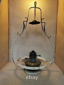 Vintage Antique Veritas Oil Lamp