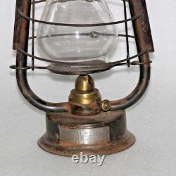Vintage Hurrcane KHAKOV Som Jee & Sons Brand Iron Kerosene Oil Lantern, Germany