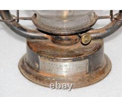 Vintage Hurrcane KHAKOV Som Jee & Sons Brand Iron Kerosene Oil Lantern, Germany