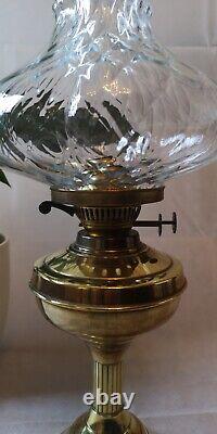 Vintage brass oil lamp burner
