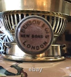 W. A. S. Benson & Co Peaky Blinders Style Victorian Oil Lamp- VERY RARE Man Cave